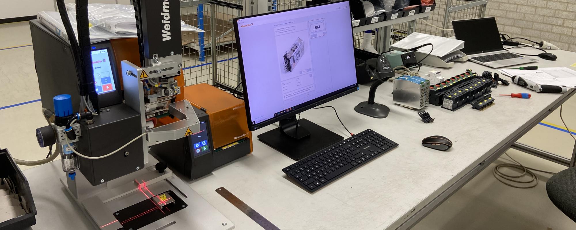 Nieuwe LPC-printer van Weidmüller verbetert efficiëntie in onze assemblage